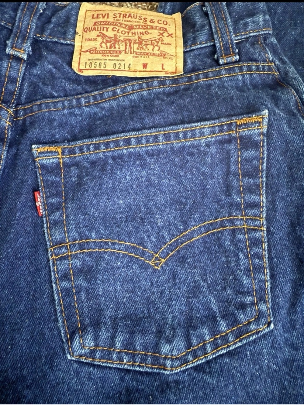 Levi’s High Rise Jeans Size 14 Vintage